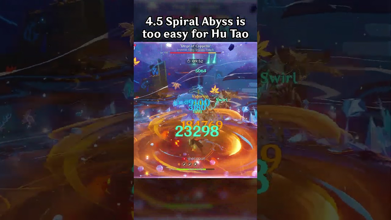 4.5 SPIRAL ABYSS IS TOO EASY FOR HU TAO