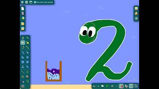 Letter Z Makes a Snake Milkshake in Algodoo | Happy Year of the Snake Celebration!