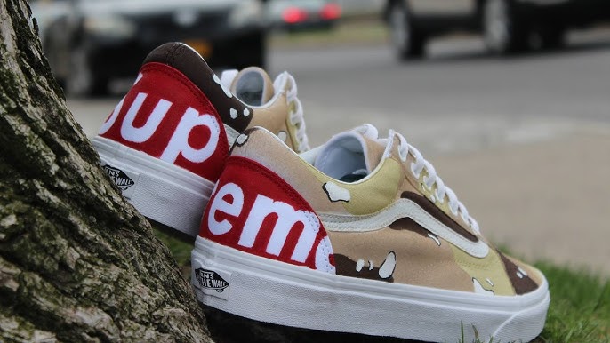 Vans Old Skool Louis Vuitton x Supreme (custom)