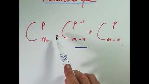 Démonstration en analyse combinatoire - maths terminale