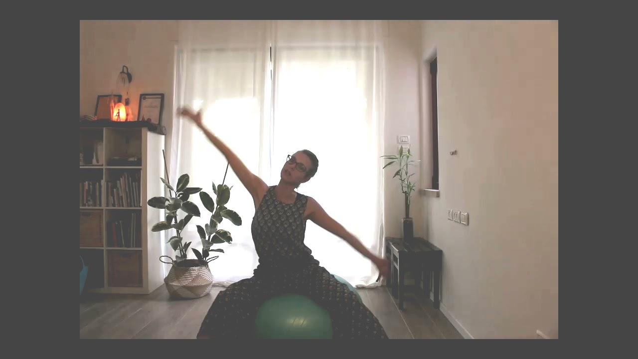 עצב הואגוס - תרגילים על כדור פיסיו