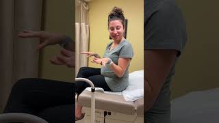 Come with me to my 16 week appointment… hearing baby’s heartbeat! #shorts