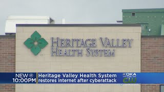 Heritage Valley Health System Service Restored After Cyberattack