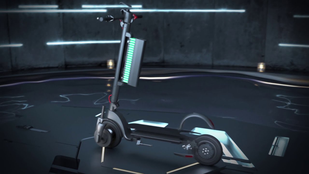 HX X8 off road electric scooter with max range in 45km