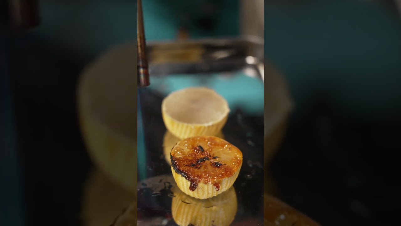 Blow Torch your lemons and oysters