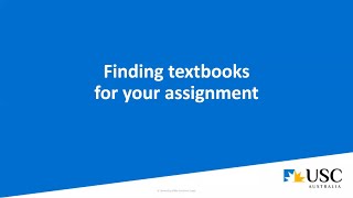 Finding textbooks