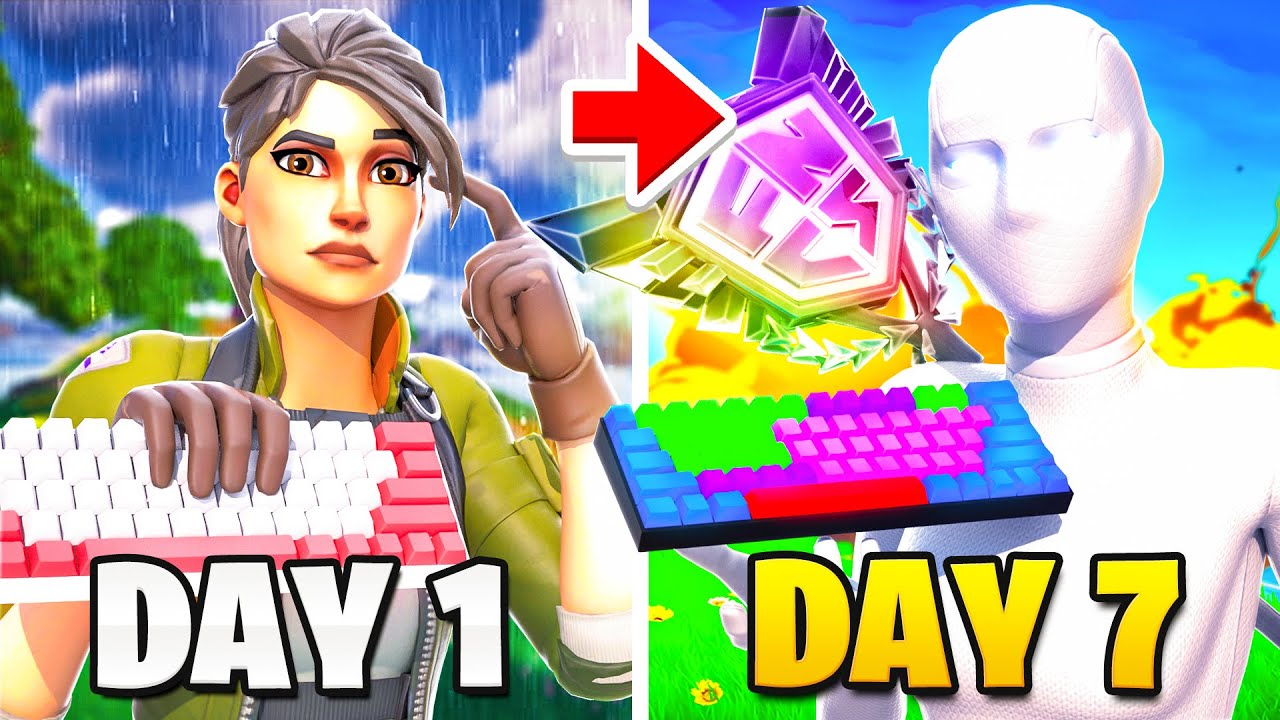 How To IMPROVE 10x FASTER On Keyboard & Mouse in 1 WEEK! | Fortnite ...