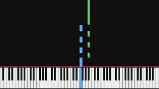 Trumpet Call from Beethoven's "Leonore Overture No.3" | Piano Visualization