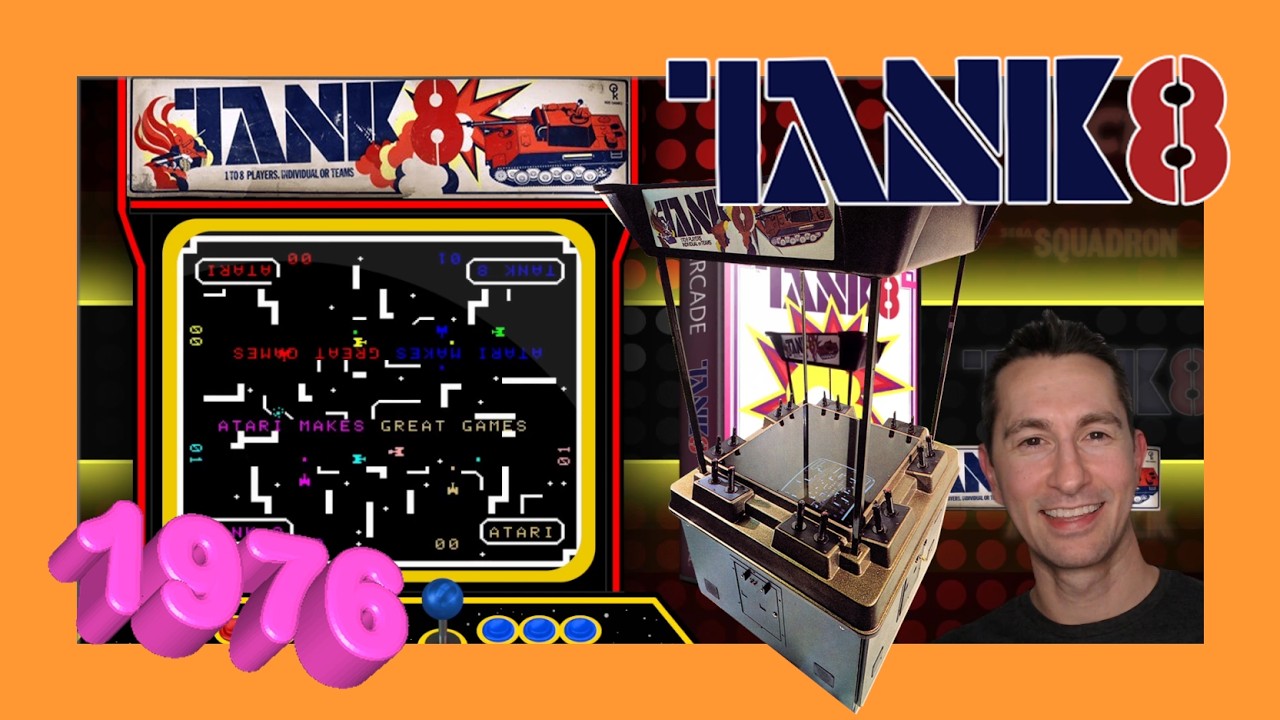 Tank 8 & Arcade Video Games in 1976 - Chronologically Gaming (CG