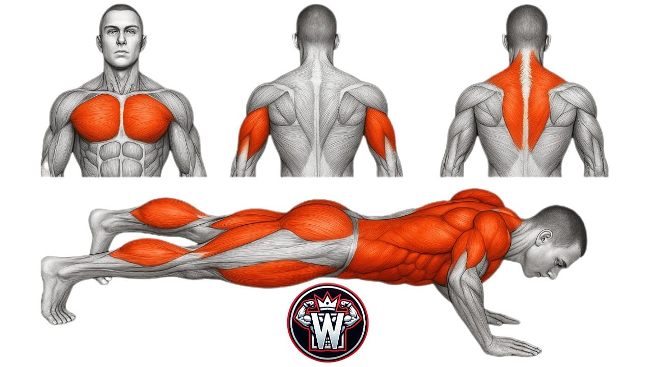 5 Min Ultimate Push-Up Workout | 12 Variations for Chest, Arms & Full Upper Body – Şınav Rutini