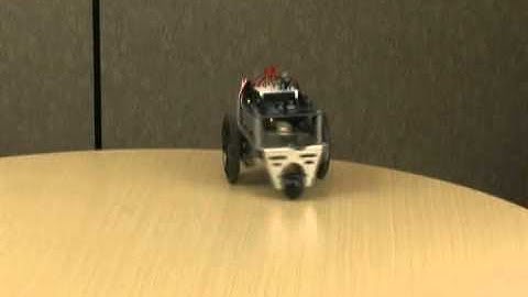 Arduino on BOE Shield-Bot Avoids Table Edge.wmv