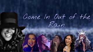 Come In Out of the Rain ► Wendy Moten, Sheryn, Jona, Mori, Sarah, and Regine