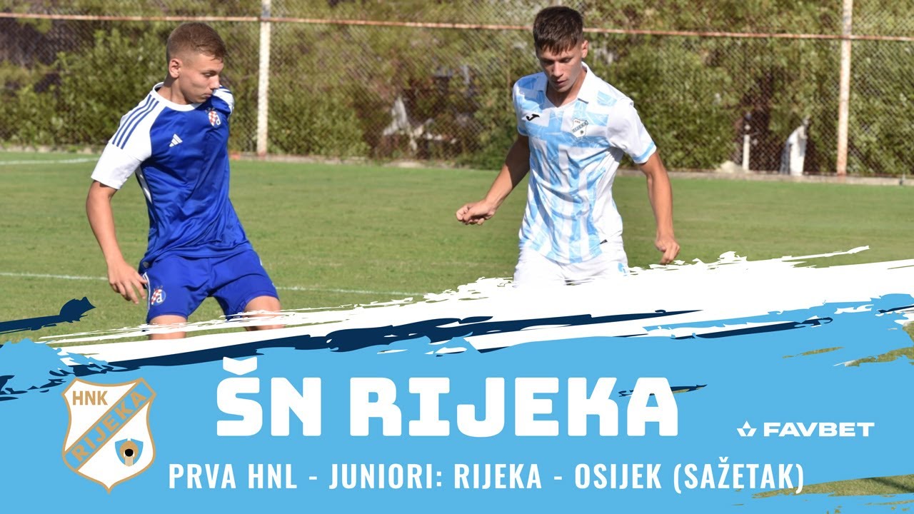 Rijeka - Osijek 2:1 (sažetak) - HNK RIJEKA
