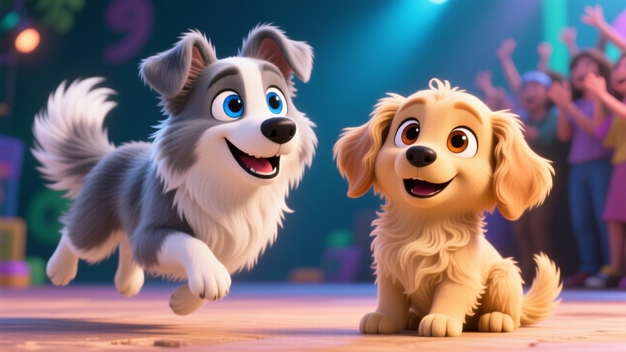 🐶🌞 On Maggie’s Farm | Baby & Toddler Music | Maggie the Border Collie