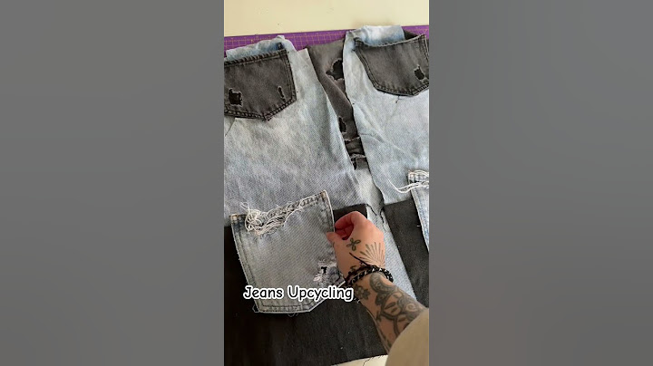 Wie￼ aus 3 Jeans eine supercoole Jacke wird #sewingidea #upcycling #upcyclingclothing