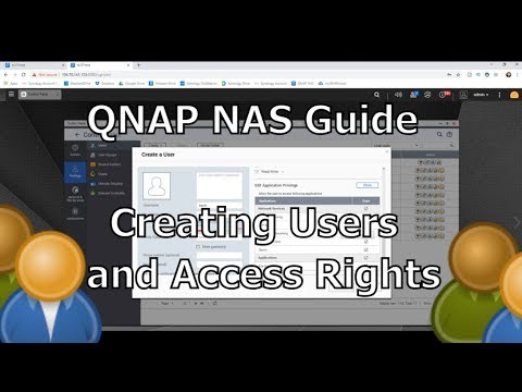 QNAP NAS - Creating Users, Groups and Giving Access Rights