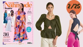 Simplicity/ Meine Nähmode 2/2025 l Sewing Magazine Flip Through