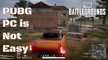 First Time Playing PUBG PC! Way Harder Than PUBG Mobile & BGMI ☠️