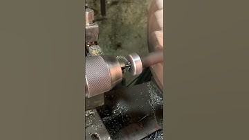Amazing drilling process in lathe machine #mechanical #engineering @IBRAHIMENGINEERINGWORKS