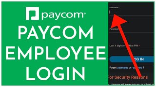 Paycom Employee Login (2023) | How To Sign In Paycom Account | Paycom Tutorial