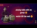 playing tabla with my teacher l #kid #music #hindi #tabla #tablaplaying