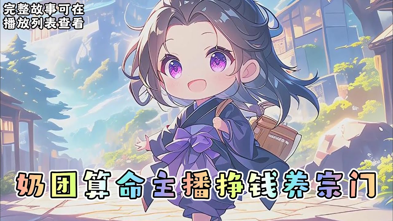 cc字幕、《奶团算命主播挣钱养宗门》：为了不让宗门倒闭，作为唯一继承人当归小奶团被逼无奈下山开启直播算命。开始的时候，网友们疯狂云养崽。“呜呜呜，当当也太可爱了。”#小说推文 #漫画解说 #持续更新