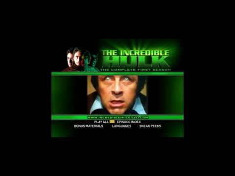 The Incredible Hulk Complete Series DVD Menus