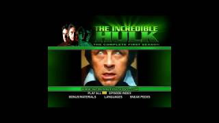 The Incredible Hulk Complete Series: DVD Menus