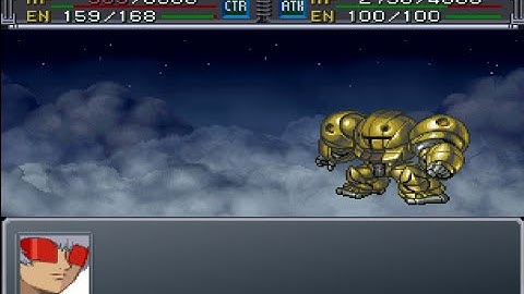 Super Robot Wars Alpha Gaiden - SUMO Gold Attacks