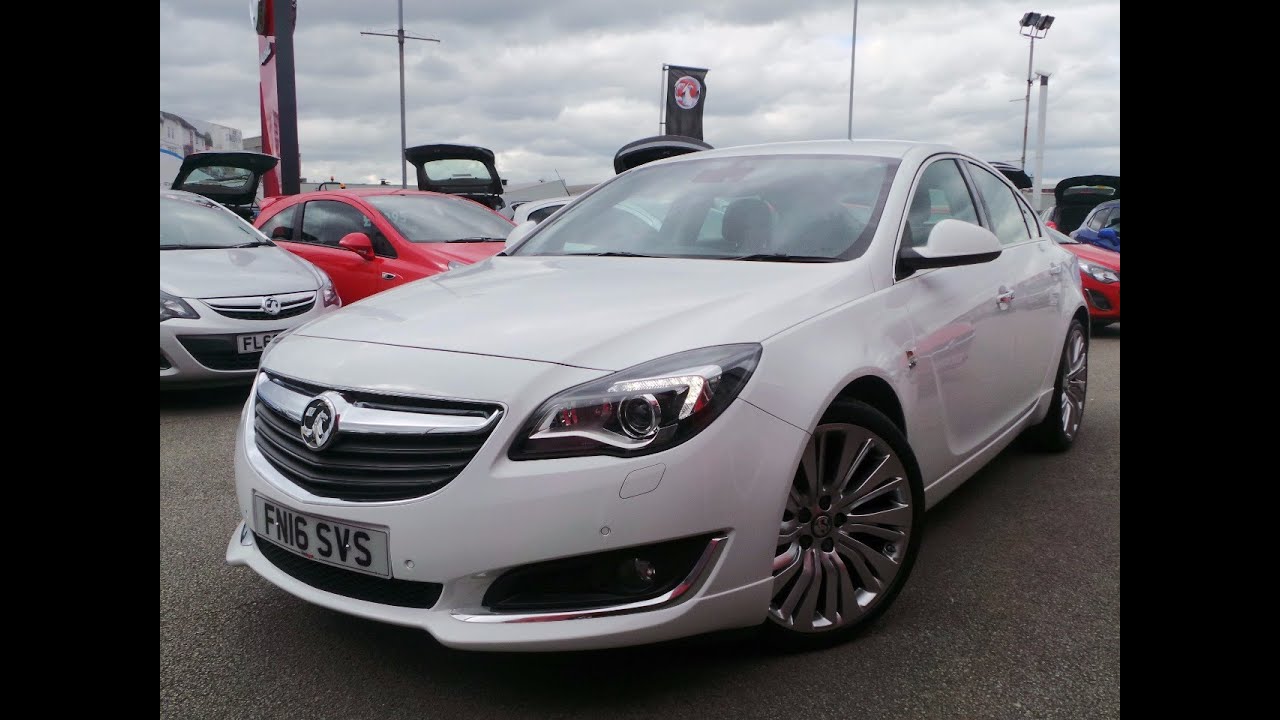 16 16 Vauxhall Insignia 2 0 Cdti 170ps Ecoflex Elite Nav 5dr Start Stop Demo In White Youtube