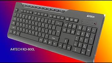 Обзор клавиатуры A4TECH KD-800L