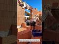 Fast Hollow Brick Wall Construction | Modern Masonry Skills