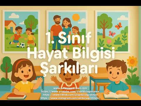 1. Sınıf Hayat Bilgisi Sağlığı için yararlı yiyecek ve içecekleri seçer şarkısı — 1. Sınıf Hayat Bilgisi eğitim şarkısı kapak görseli