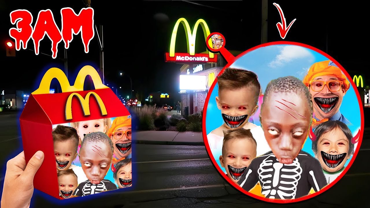 NE JAMAIS COMMANDER LE HAPPY MEAL TENGE TENGE, VLAD ET NIKI, BLIPPI DANS LA VRAIE VIE !!