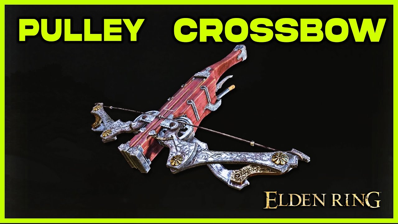 How to Get this FAST Crossbow in Elden Ring Pulley Crossbow Location Guide YouTube