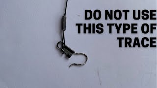 Do not use this when fishing. Trace wire fishing tip with instructions