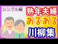 川柳 熟年夫婦編 おもしろ川柳集 シルバー編 Part8