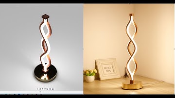Lamp Modelling in Fusion 360 || Power Stroke