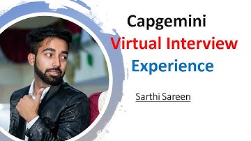 Capgemini Virtual Interview Experience of Sarthi| Selected in Capgemini|