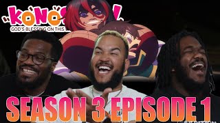 We Are SO Back! | Konosuba Season 3 Episode 1 Reaction