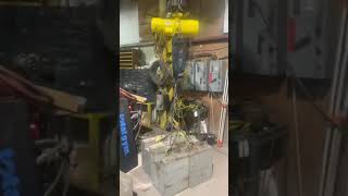 Budgit 2 Ton Electric Chain Hoist, Model: BEH0208, 10 FT Lift, 110V Single Phase