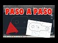 Como dibujar en AUTOCAD paso a paso / APRENDE AUTOCAD FACIL