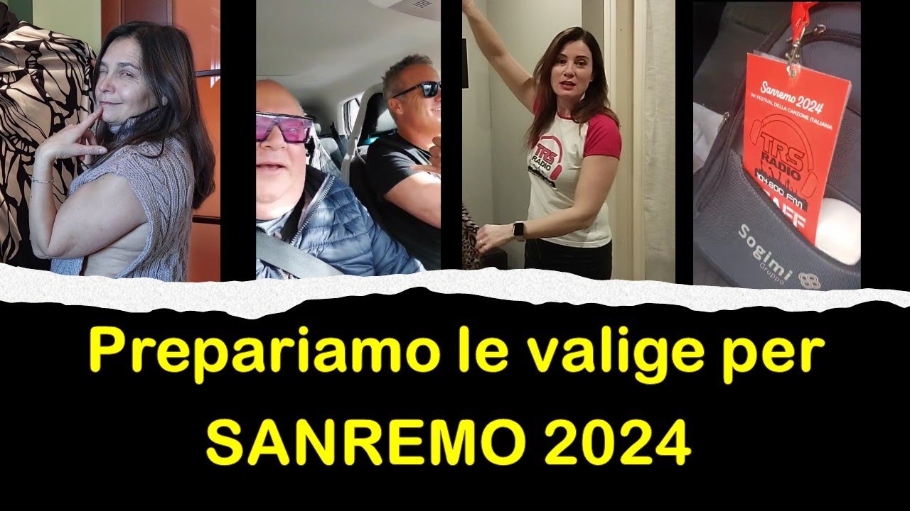 TRS RADIO - Sanremo 2024 - ARRIVIAMO!