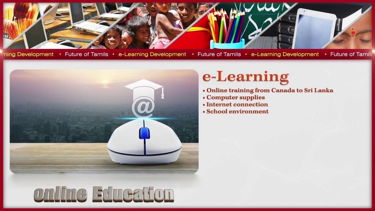 e Learning - Canadian Tamils support Sri Lanka's Tamil People