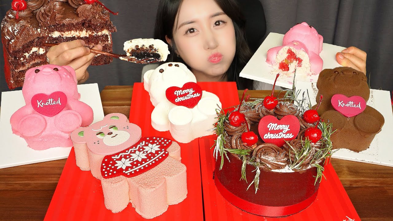 5 KUCHEN? ALLE WEG 🍰💗 GANZE KUCHEN ASMR MUKBANG ESSGERÄUSCHE | CAKE DESSERT