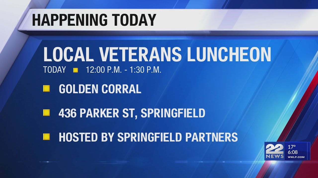 Local veterans to receive free lunch, resources in Springfield