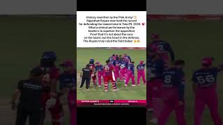what a clinical win by rajsthan royals 😱🔥#shorts #ipl2026