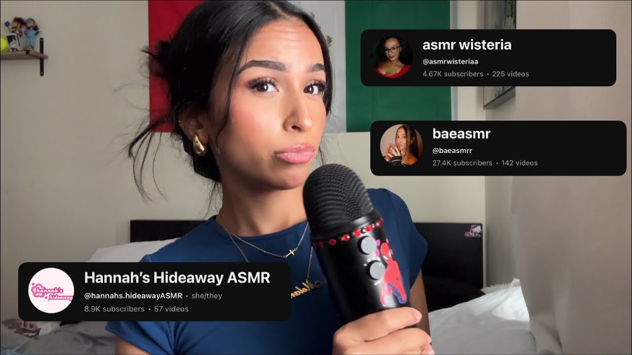 ASMR Ramble W a cough drop - My fav Asmrtist