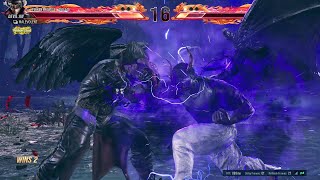 Devil Jin Tekken God Rank Matches - Tekken 8 Online