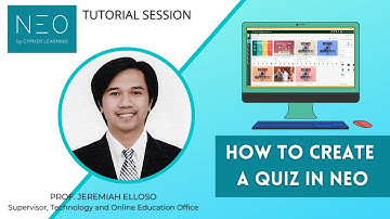 HOW TO CREATE A QUIZ IN NEO LMS
